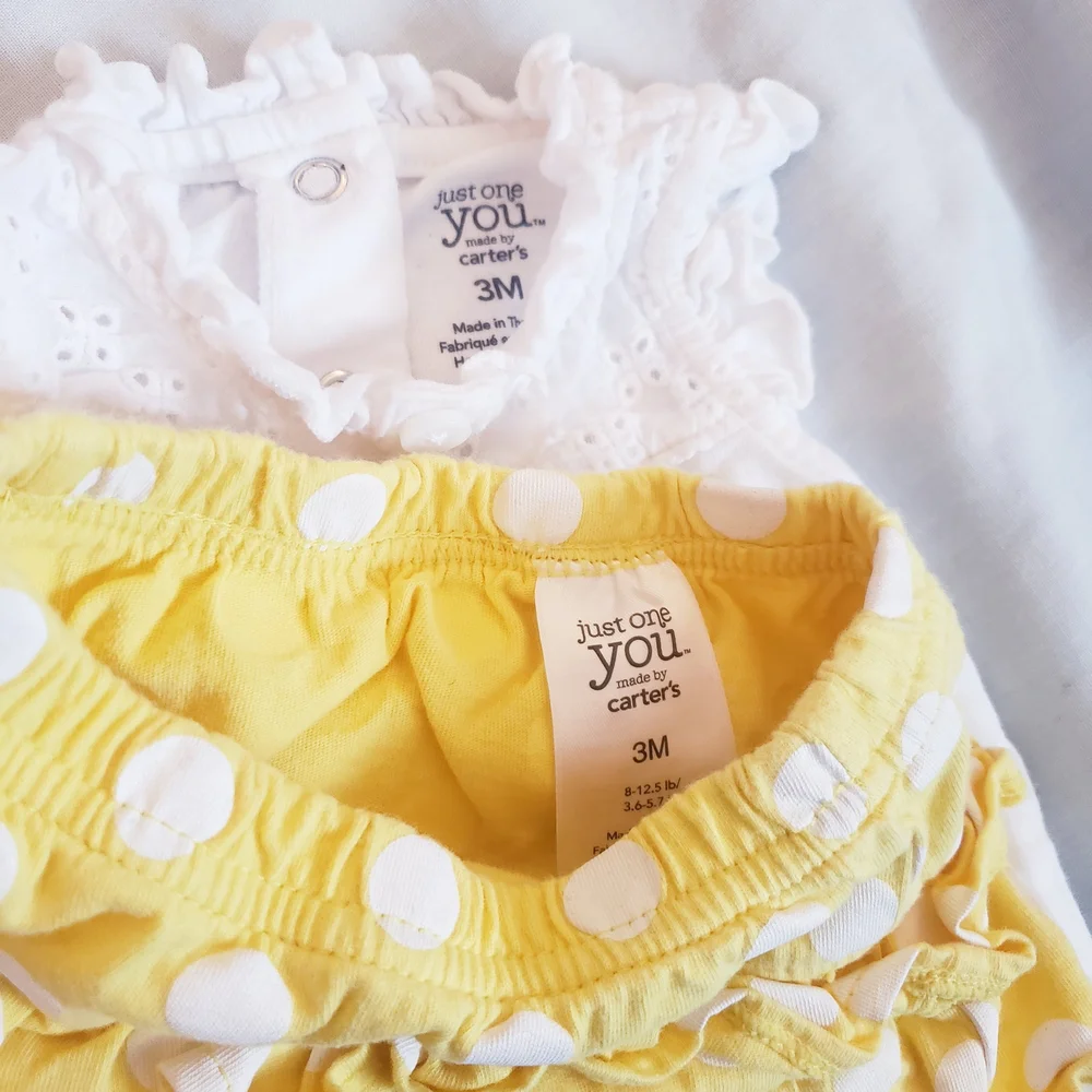 3 Month Girl Summer Outfit
